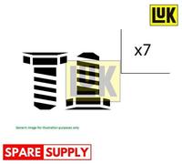 SCREW SET, FLYWHEEL FOR MITSUBISHI LUK 411 0238 10