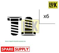 SCREW SET, FLYWHEEL FOR NISSAN BLUEBIRD SYLPHY JUKE KICKS II SUV LUK 411 0227 11