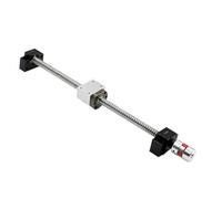 Screw Stainless steel ball screw SFU1610 250-1000mm Rolled Ball Screw C7 With End Machined+Coupler+BKBF12(250mm)