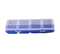 Screw Storage Bin Multiple Compartment Organization Box for Screws Small Parts Hardware Jewelry Case Small Parts with Dividers