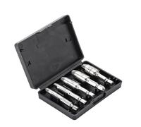 Screw Tap Extractor Set for Stripped Screws, Steel Head Taps for M3-M12 Thread Repair, Drill Tool Kit for Easy Removal