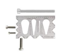 Screw Thread Gauge - 19.5cm Quick Precise Portable Bolt Measuring Tool | Screw Size Measurement Gauge | -engraved Clear Font For Projects, Workshop, Outdoor Work, Mechanics, Construction