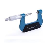 Screw Thread Micrometer 0-25mm 25-50mm Industrial With Anvils 50-75mm 75-100mm Outside Micrometer 0.01mm rotary(200-225mm Anvils)