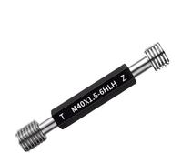 Screw Thread Plug Gauge 6H M2 LH-M14 LH Metric fine left thread plug gauge measuring tool X0.4 0.45(M4,X0.45 LH)