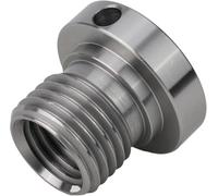 Screw Thread Spindle Adapter for Wood Lathe Chuck, Metal Turning Tool Accessory, Fits 18-33mm Lathe Systems, Black Finish(33mm to 25mm). Optimized for Woodturning, Spindle Crafting and Professional...
