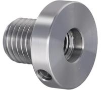 Screw Thread Spindle Adapter for Wood Lathe Chuck, Metal Turning Tool Accessory, Fits 18-33mm Lathe Systems, Black Finish(25mm to 18mm). Optimized for Woodturning, Spindle Crafting and Professional...