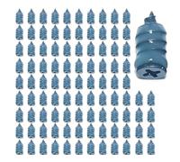 Screw Tire Plugs - 100 Count Heavy Duty Automotive Screw Type Tire Plug Kit | Reliable Quick Fix for Flat Tires on Cars, Trucks, RVs, SUVs, Motorcycles, Outdoor Travel, Driving Adventures