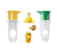 Screw Top Lemon Squeezer, Manual Fruit Press, 2025 New Hand Lemons Limes Oranges Citrus Juicer in Home Kitchen for Cocktails salad Seafood Tea.