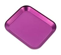 Screw Tray with Magnetic Computer Parts Computer Screws Metal Serving Tray Metal Magnetic Screw Tray Metal Brackets The Tools Magnetic Screw Organizer Purple Thicken Needle Pad