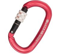 Screw-type climbing carabiner Kong Ovalone Rouge TU