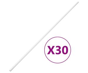 (Screwable, 30 pcs/ 30 x 20 mm 30 m) vidaXL Cable Trunking Wire Cover Cable Management Wire Hider Cable Cover PVC