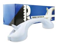 SCREWD 400mm Bathroom Suction Cup Shower and Bath Aid Handle for Extra Support in the Shower, Bath, Beside Stairs, or Chairs