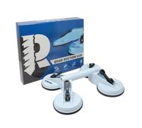 SCREWD Quad Suction Cup Heavy Duty Lifter for Carrying Heavy Awkward Items such as Glass, Doors, Windows and Sheet Metal - 118mm diameter (325mm x 280mm) - 120kg Pull