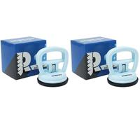 SCREWD Suction Cup Lifter for Carrying Heavy Awkward Items such as Glass, Doors, Windows and Sheet Metal - 55mm diameter - 5kg Pull (Pack of 2)