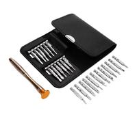 Screwdriver 25-in-1 Precision Screwdriver Kit, Mini Repair Tool Set with Tri-Wing, Flathead and Triangle Bits
