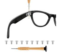 Screwdriver and 10 Screw Set for Ray-Ban Meta Wayfarer/Skyler/Headliner Gen 2 & Oakley Meta HSTN Smart Glasses, Smart Sunglasses Temple Repair Accessories