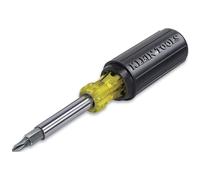 Klein Tools 32500 11-in-1 Screwdriver/Nut Driver Set, 8 Bits (Phillips, Slotted, Torx, Square), 3 Nut Driver Sizes, Cushion Grip Handle