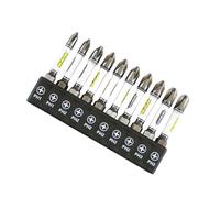Screwdriver Bit 1/4" Shank Cross Screw Head Anti-Slip Electric Tip 50mm Driver Drill Set Tool Triangle Screwdriver Bit Set