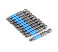 Screwdriver Bit, 10Pcs/Set PH2 50mm Hex Drill Bit Set, Magnetic Anti Slip Electric Screwdriver Bits, Drill Accessories for Electric Screwdrivers, Hand Screwdrivers, Electric Drills, Air Drills