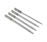 Screwdriver Bit Collection with Magnetized Heads Features a Range of Sizes from 1 5 to 3 0 mm for Easy Operation (4pcs)