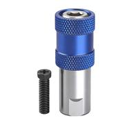 Screwdriver Bit Holder 1 / 4Inch Hexagon Shank Adjustable Screw Depth Screwdriver Drill Bit Holder Extension Security Locks Drill Adapter