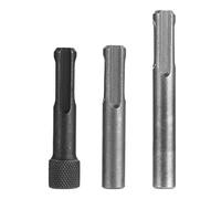 Screwdriver Bit Holder Socket Adaptor Converter 3Pcs Adapter Chuck Converter Metric Allen Wrench Drill Bit Set with 1/4inch Hex Shank for SDS Hammer Drill