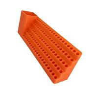 Screwdriver Bit Holder Toolbox 20/50/100 Slots Storage with Space-Saving Design Drill Bits Holder Storage