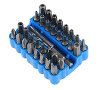 Screwdriver Bit Kit, 33Pcs Multifunctional Precision Hollow Security Tamperproof Star/Tri-Wing/Hex/Spanner Bits Set Repair Tool Kit