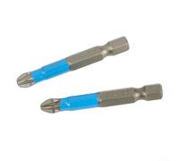 Screwdriver Bit Kit Featuring Magnetic Nonslip Technology Includes Twelve Options Sized at an Efficient Length of 50mm
