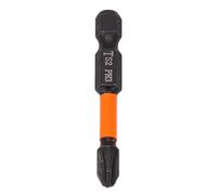Screwdriver Bit Magnetic Alloy Steel Hex Shank 1/4 Inch Orange Multiple Sizes PH1 PH2 PH3 PHZ1 PZ2 PZ3 Single Piece for DIY Hand Tools