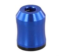 Screwdriver Bit Magnetizer For Ring for 6.35mm Shank- Aluminum Alloy Strong Magnetic Holder to Lock Screws and Demagnetize Bits- Red(Blue)