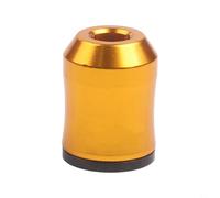 Screwdriver Bit Magnetizer For Ring for 6.35mm Shank- Aluminum Alloy Strong Magnetic Holder to Lock Screws and Demagnetize Bits- Red(Yellow)