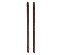 Screwdriver Bit Set, 2-Piece Double-Ended, Electric Drill Driver Bits for Power Tool for impact Driver General Purpose Applications(150mm)
