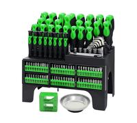 Screwdriver Bit Set, Portable and Strongly Magnetic - Magnetic Precision Screwdriver Set, for Home Repairs, Industrial Manufacturing, Electrical Installations, Engineers Repair