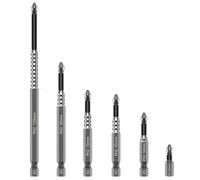 Screwdriver Bit Set Steel 1/4inch Shank Electric Crossed Head Impacts Screw Driver Bit Set
