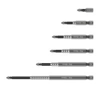 Screwdriver Bit Set Steel 1/4inch Shank Electric Screwdriver Crossed Head Impacts Screw Driver Crossed Tip Drill Bits