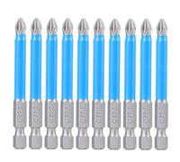 Screwdriver Bit Set Steel 10Pcs PH2 x 70mm Electric Screwdriver Bit Bit Set Magnetic for Electric Screwdriver