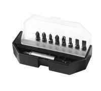 Screwdriver Bits 10 Piece Set Slotted Phillips Pozidriv Magnetic Stanley Tools
