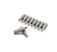 Screwdriver Bits 10pc Clutch 1/4" Hex Shank 25mm Screwdriver Insert Bit Set Chrome Vanadium Steel Repair Hand Tools CL1 CL2 CL3 Screw Driver Bits (Color : CL1)