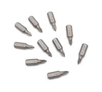 Screwdriver Bits 10Pcs 1/4" 25mm Pozidriv PZ0 Screwdriver Bit Set Repair Tools ScrewdriversKit Hex Shank Drill Bit for Power Household Hand Tools