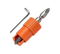 Screwdriver Bits - 2-Pieces Precision Spring-Loaded Heads | Secure Screw Holder Gripper with Hex Wrench,for Home Improvement Furniture Cabinet Closet Wardrobe