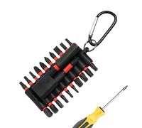 Screwdriver Bits, 22-Piece Portable Tool Bit Set - For Electronics Repairs and Construction as well as DIY Projects and Home Maintenance Work as well as Garage Use