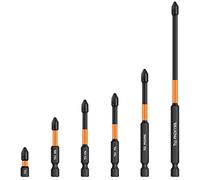 Screwdriver Bits High Hardness Cross-Head Hand Electric Drill Screw High Hardness Strong 6.35mm Shank