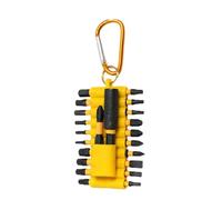 Screwdriver Bits Set - 22 Piece Portable Precision Tool Set | Bit Set - For Electronics Repairs and Construction Work as well as DIY Projects and Home Maintenance Work as well as Garage