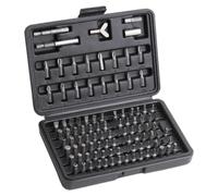 Screwdriver Bits with Adapter Heavy-Duty Tool with 1/4-Inch Adapter | Slotted Hex Star Screwdriver Bits for Mechanics Professionals Technicians Appliance Maintenance Project