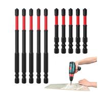 Screwdriver, Drill and Screwdriver Bit Set, Socket Wrench Non-Slip Extension for Household Electronics Wood Installation