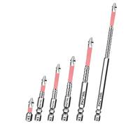 Screwdriver Drill Bit, Portable Maintenance Instrument, High Performance Magnet Multi-Purpose Repair Accessories for Drilling Excavator Loops Drilling Precision Projects Construction Efforts