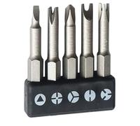 Screwdriver Drill Bits | 5-Piece Long-lasting Set Of Screwdriving Bit Heads | 5x0.8cm Helpful And Useful Precision Power Tool Drill Accessories For Maintenance, Crafting, Home Improvement