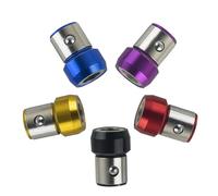 Screwdriver Head Rings Magnetizers Screw Holder Hexagon Screwdriver Power Bits for 1/4inch Hexagon Bit Portable Bit Magnetizers