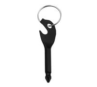 Screwdriver Keychain: Pocket Bottle Opener, Mini Repair Tool, Practical Equipment | Compact Keychain for Dad Boyfriend Camping Work Survival Luggage Electronics Curtains